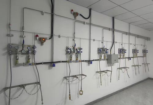 大庆实验室气路工程